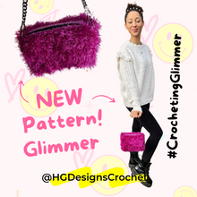 Load image into Gallery viewer, Glimmer - a bag of dreams crochet pattern
