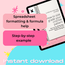 Load image into Gallery viewer, NEW DESIGNER Bundle: Grade &amp; Launch your crochet pattern
