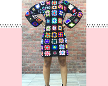 Load image into Gallery viewer, Promise - a granny square dress
