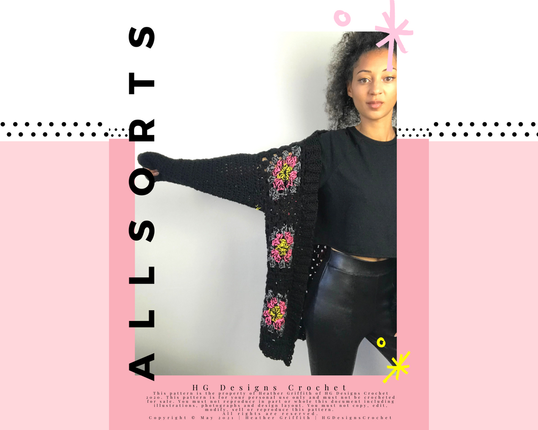 Allsorts - a granny square cardigan