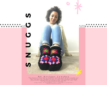 Load image into Gallery viewer, Snuggs - granny square slipper boots
