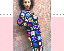 Load image into Gallery viewer, Promise - a granny square dress
