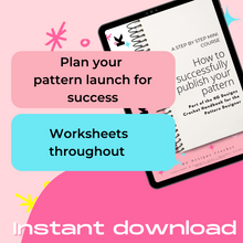 Load image into Gallery viewer, Workbook: Launch your crochet pattern
