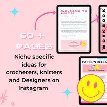 Load image into Gallery viewer, Workbook: Insta cro- pro! 500 + Insta ideas for the crocheter and designer
