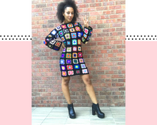 Load image into Gallery viewer, Promise - a granny square dress
